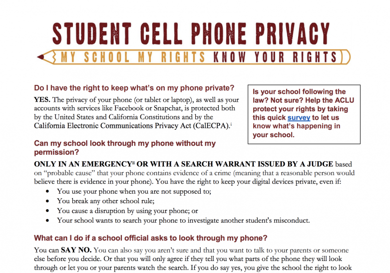 introduction paragraph on cell phones in school